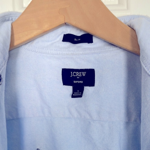 J.Crew Short Sleeve Oxford Shirt - Picture 3 of 4